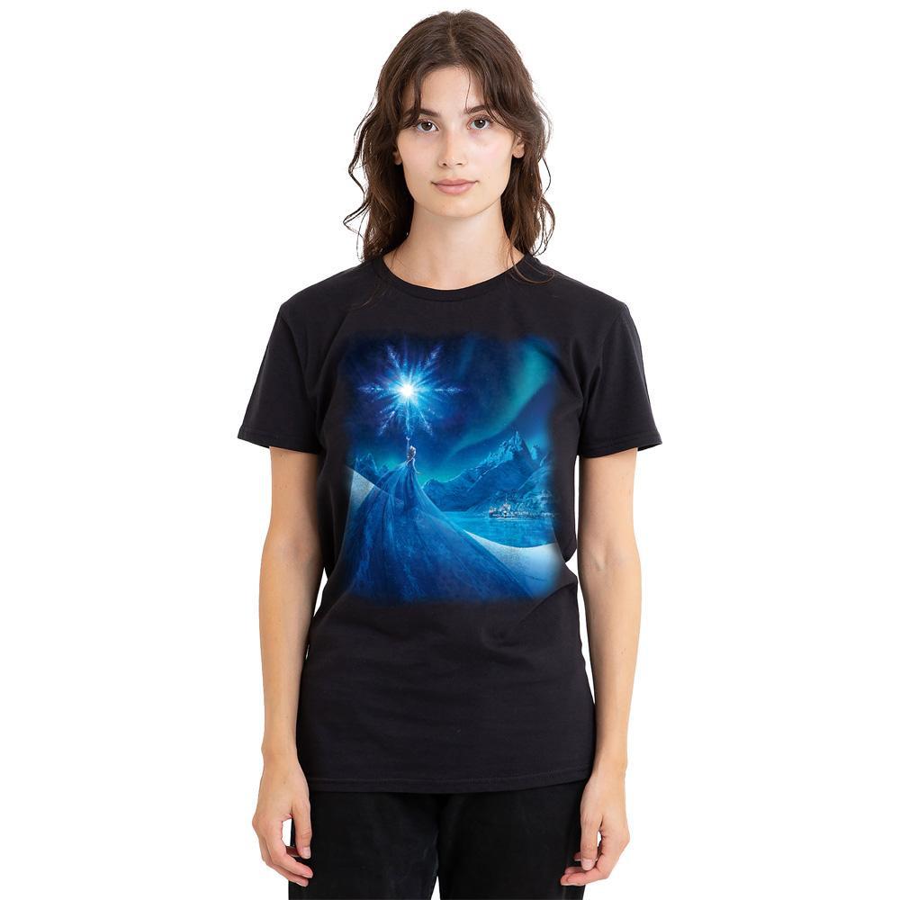 FROZEN Magical Light T-Shirt Imprimé Manches Courtes  