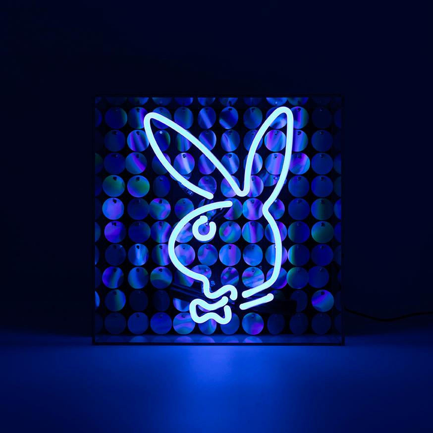 Locomocean Acryl-Box Neon - Playboy Disco Bunny  