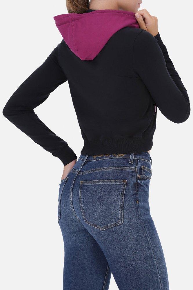 BOXEUR DES RUES Sweat à Capuche Col V  