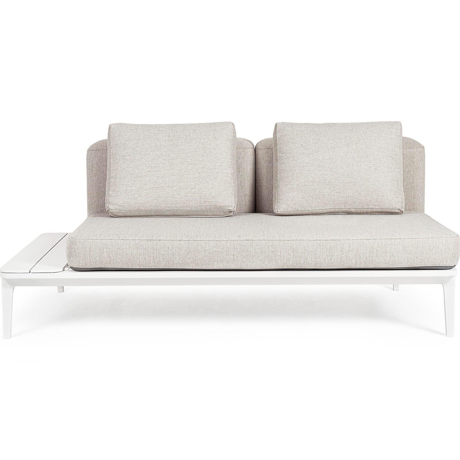 mutoni Gartensofa Matrix weiss  