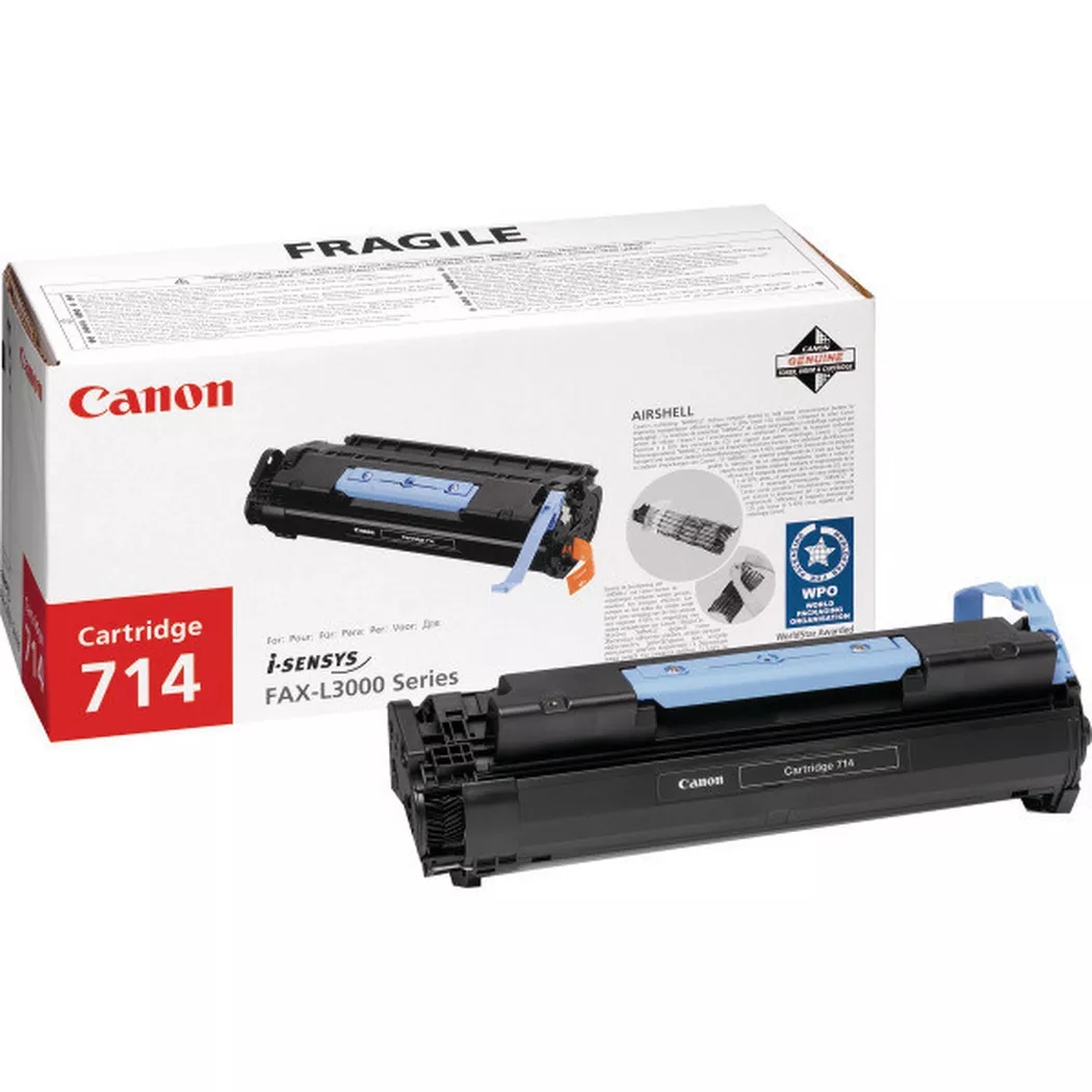 Canon – Toner-Modul 714 schwarz 1153B002 Fax-L3000 4500 Seiten, Blau, One Size