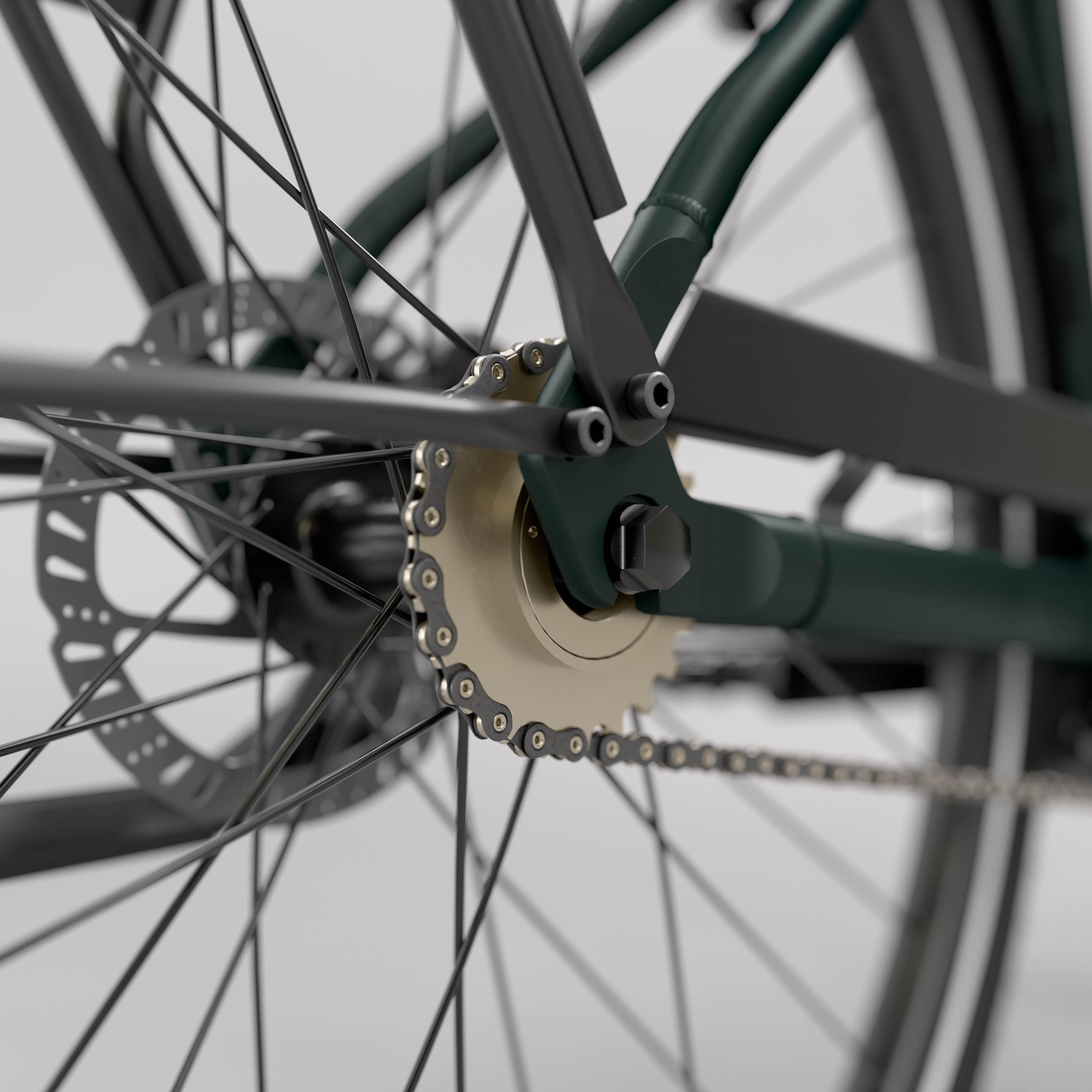 BTWIN  Vélo de ville homme assistance électrique cadre aluminium 