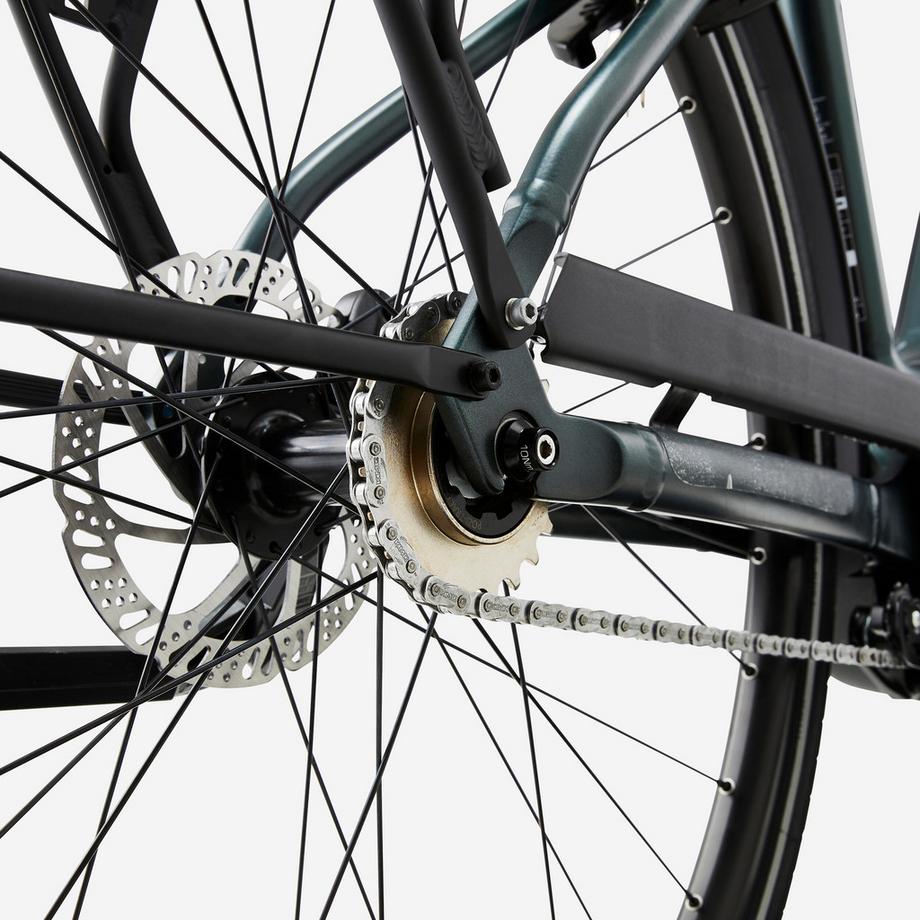 B’TWIN  Bicicletta da città uomo con assistenza elettrica telaio alluminio 