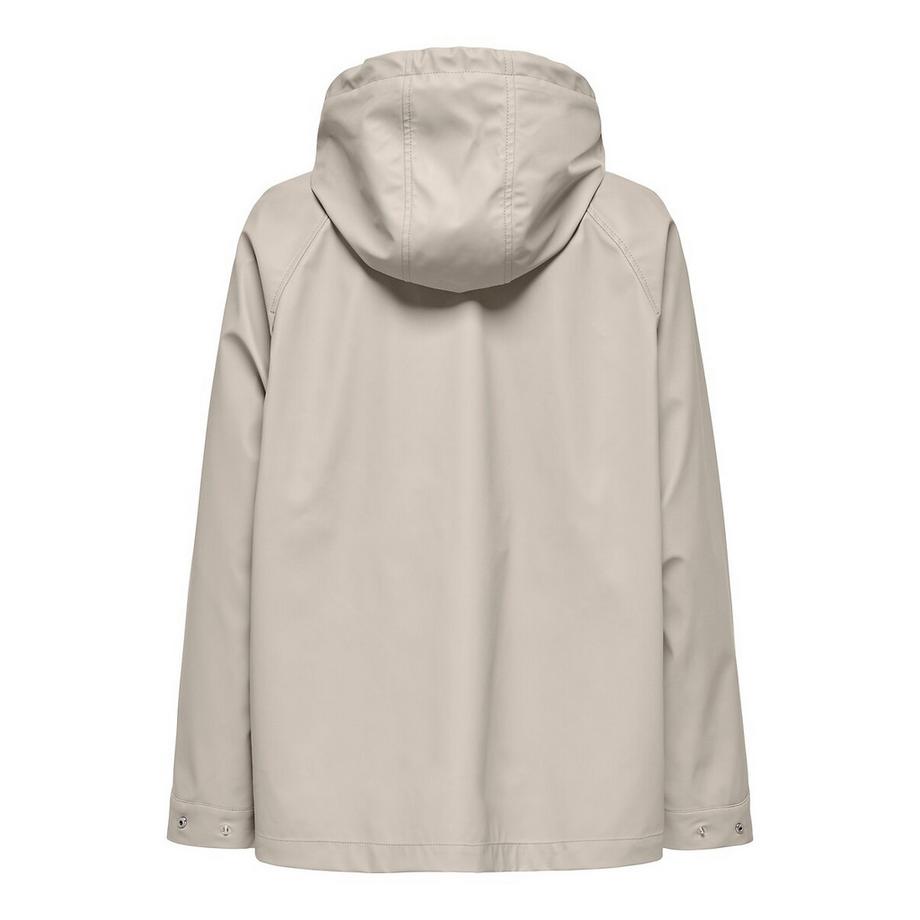ONLY Giacca a Vento Media Lunghezza con Cappuccio  