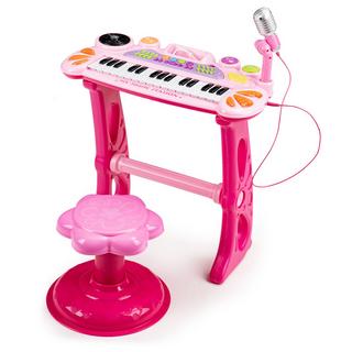 Pricenet  Piano à clavier orgue avec microphone mp3 