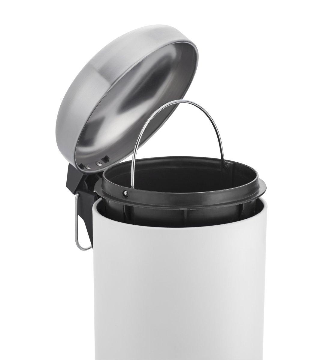 diaqua Pattumiera a pedela Romance bianco  