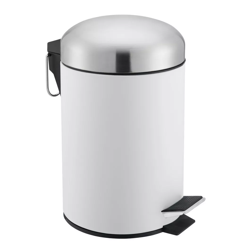 Diaqua - Pattumiera a pedela Romance bianco, 3 L, Blanco