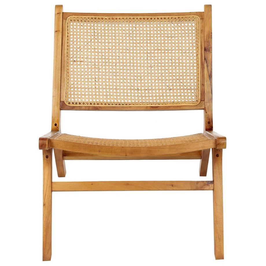 Beliani Esszimmerstuhl aus Mahagoniholz Boho MIDDLETOWN  