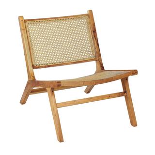 Beliani Esszimmerstuhl aus Mahagoniholz Boho MIDDLETOWN  