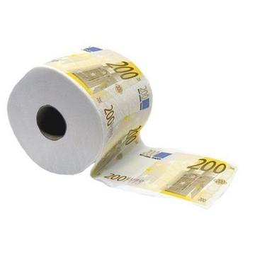 200 Euro Note Toilettenpapier