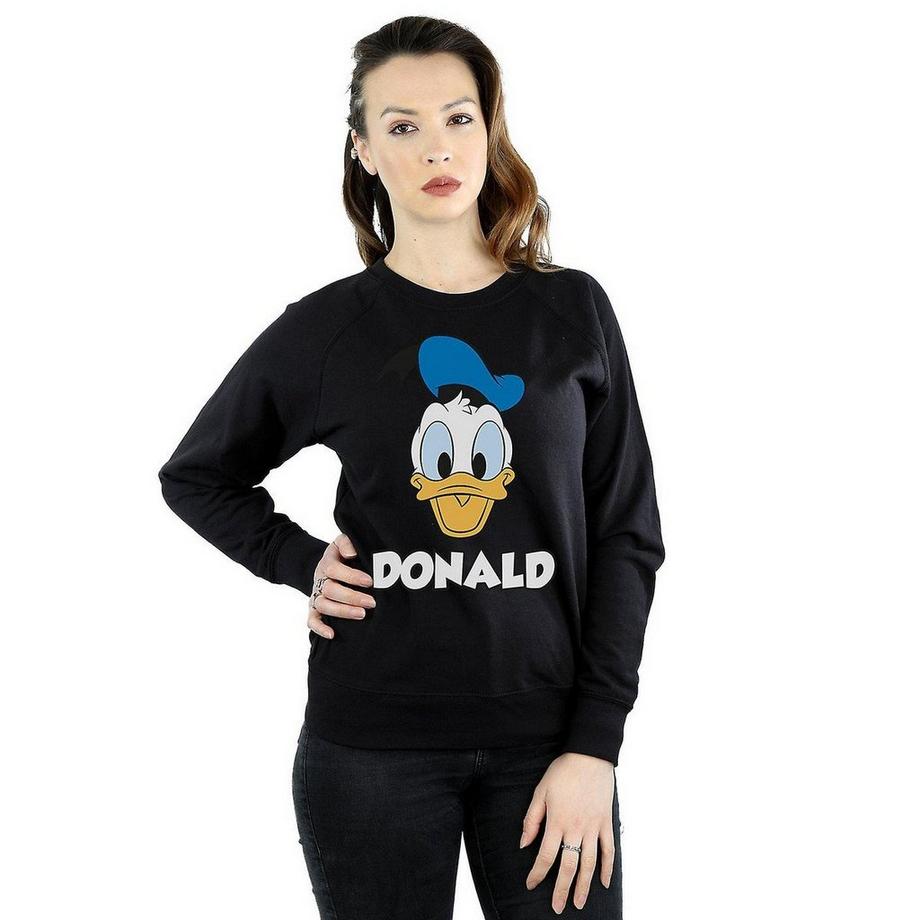 Disney Donald Duck Sweatshirt Col Rond  