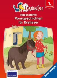 Rabenstarke Ponygeschichten für Erstleser - Leserabe ab 1. Klasse - Erstlesebuch für Kinder ab 6 Jahren Breitenöder, Julia; Reider, Katja; Berend, Jutta (Illustrationen); Gotzen-Beek, Betina (Illustrationen) Gebundene Ausgabe 