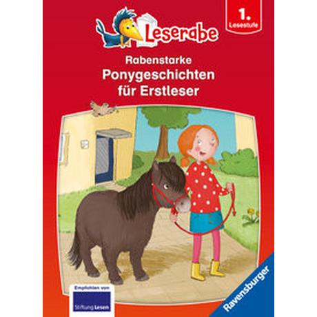 Rabenstarke Ponygeschichten für Erstleser - Leserabe ab 1. Klasse - Erstlesebuch für Kinder ab 6 Jahren Breitenöder, Julia; Reider, Katja; Berend, Jutta (Illustrationen); Gotzen-Beek, Betina (Illustrationen) Gebundene Ausgabe 