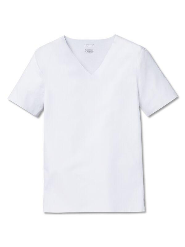 Schiesser Laser Cut V-Ausschnitt T-Shirt  