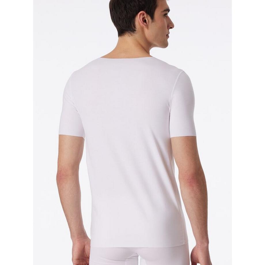 Schiesser Laser Cut V-Ausschnitt T-Shirt  