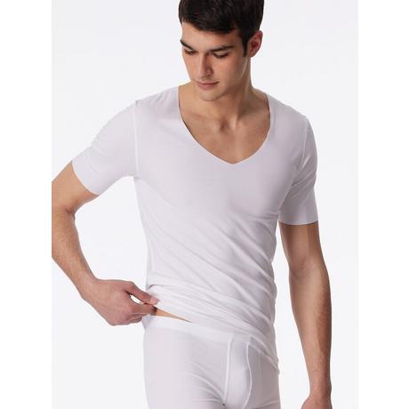 Schiesser Laser Cut V-Ausschnitt T-Shirt  