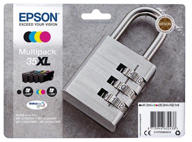 EPSON  No. 35XL Multipack - BK/C/M/Y 