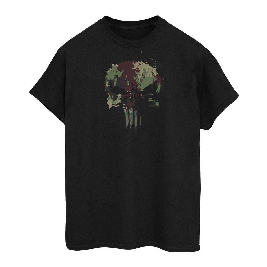 T-ShirtMotiftyle Crâne Camouflage Tv Series