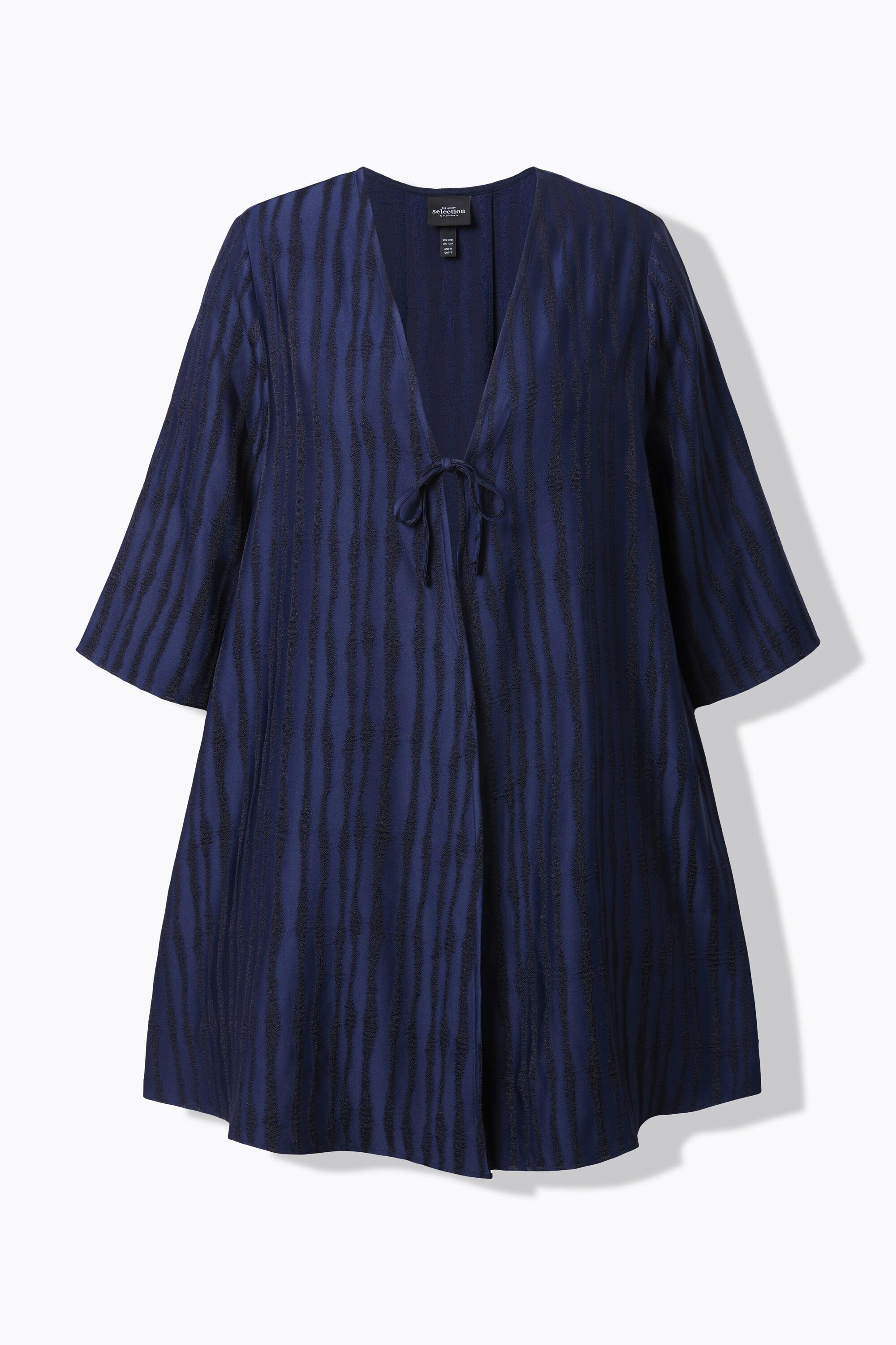 Ulla Popken Veste décontractée coupe ouverte  