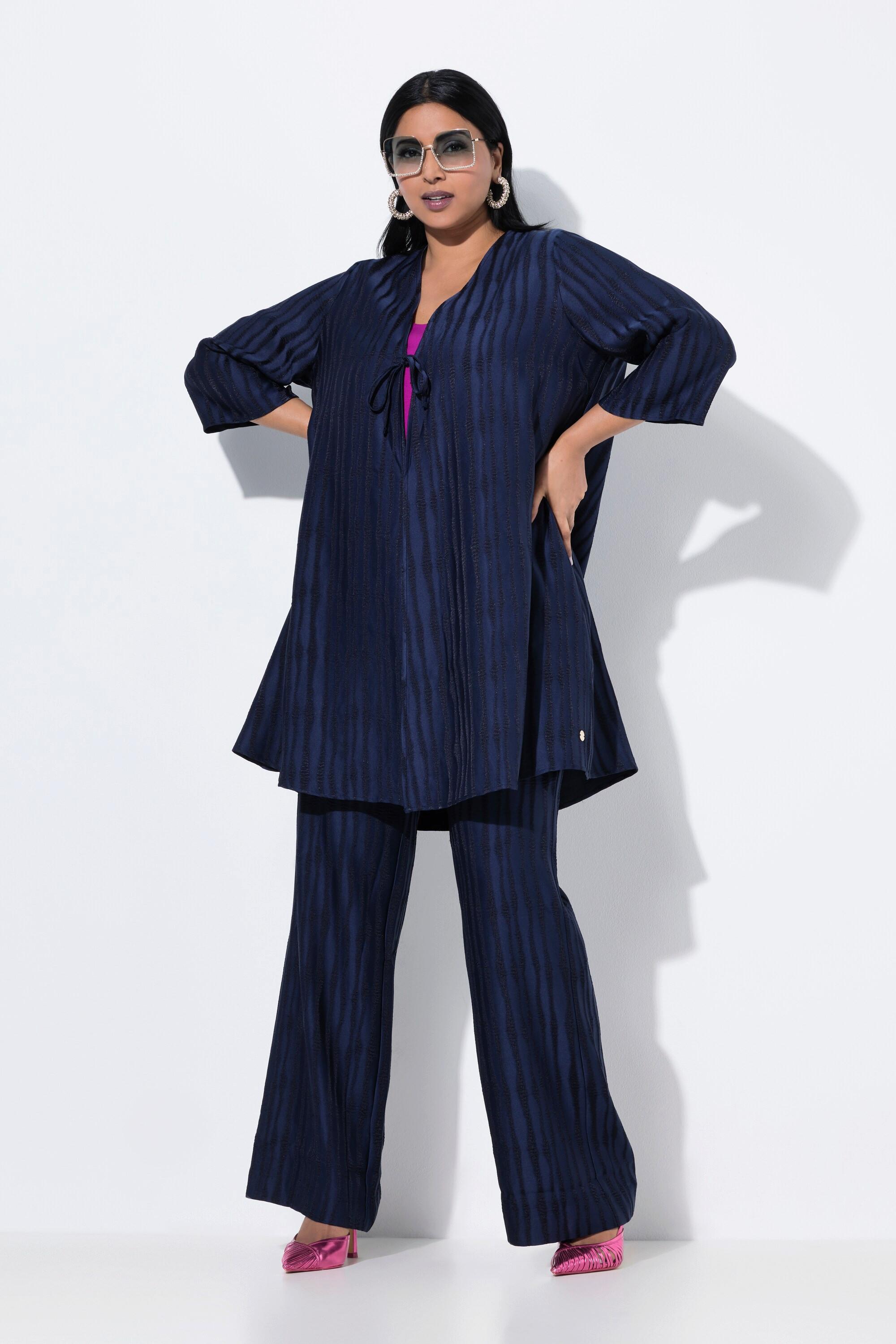 Ulla Popken Veste décontractée coupe ouverte  