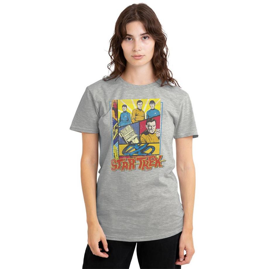 Star Trek T-Shirt Graphique Mélangé  
