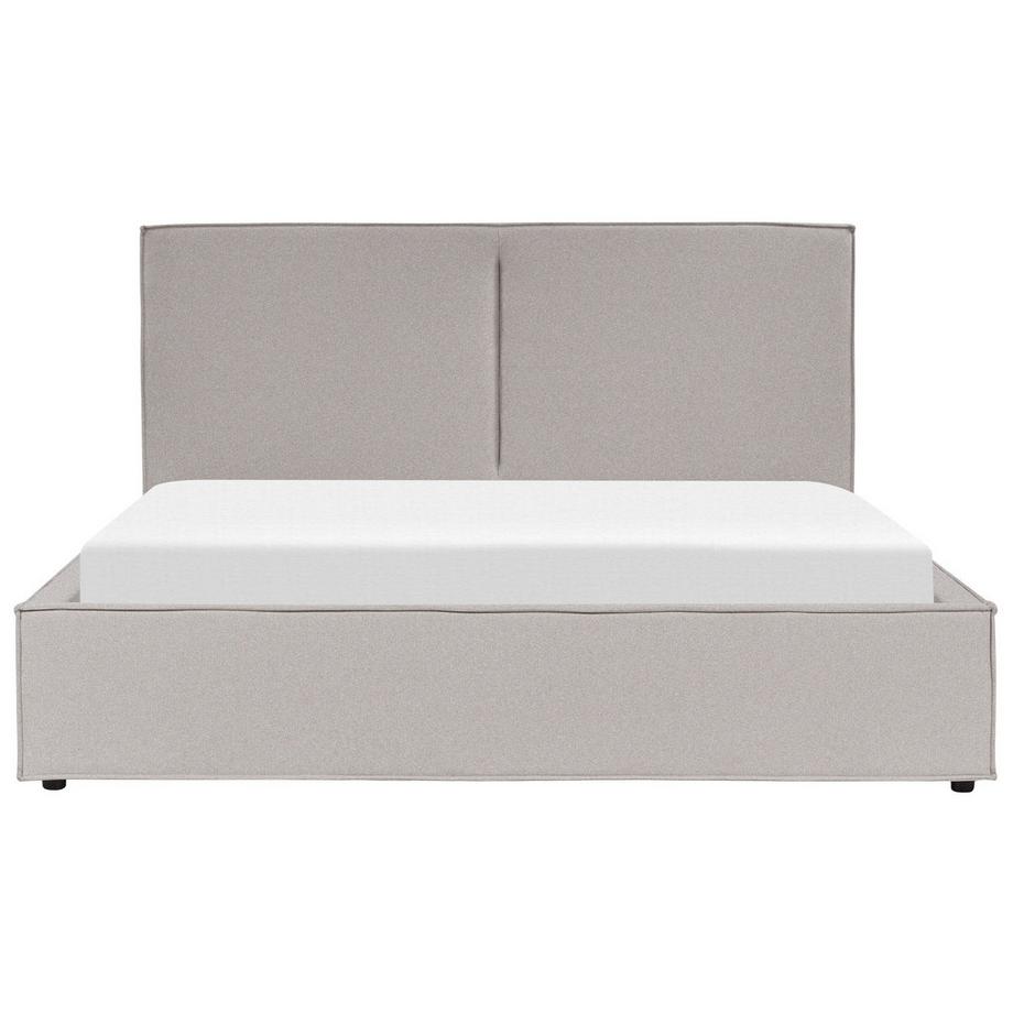 Beliani Lit ottoman en Tissu Moderne MOISSAC  