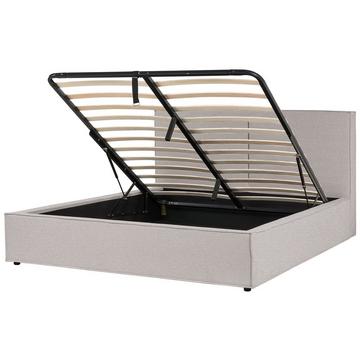 Bett mit Stauraum aus Stoff Modern MOISSAC