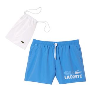 LACOSTE Badehose mit Logo-Print  