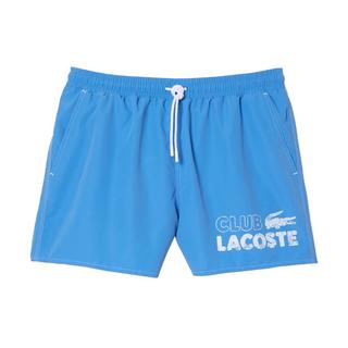LACOSTE Badehose mit Logo-Print  