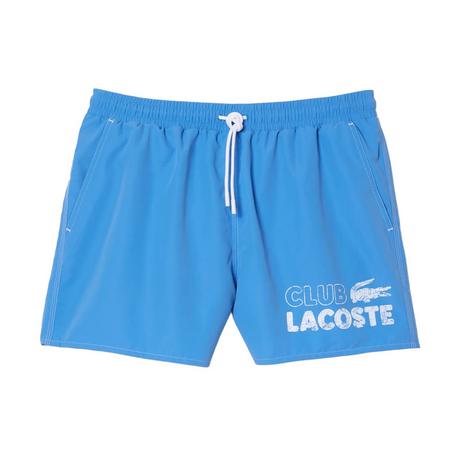 LACOSTE Badehose mit Logo-Print  