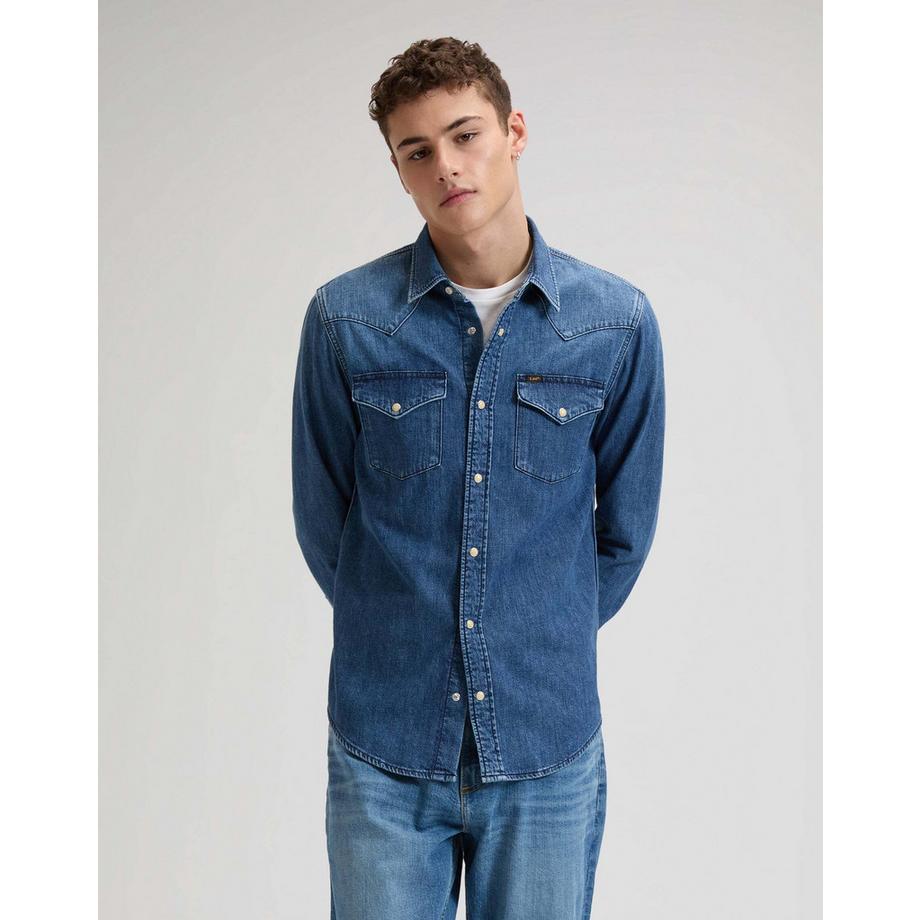 Jeanshemd Regular Western