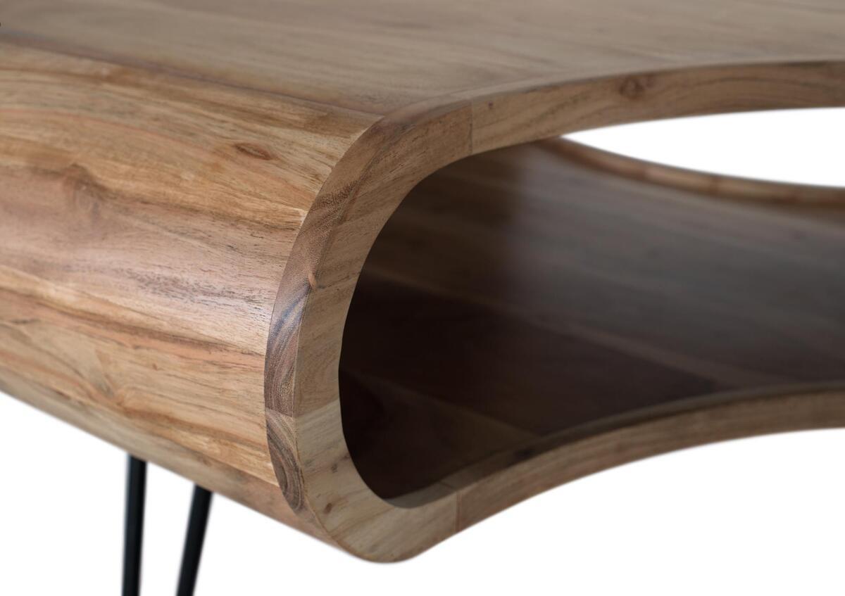 mutoni Table basse Nala acacia naturel 95x83  