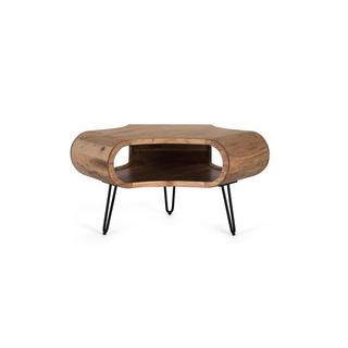 mutoni Table basse Nala acacia naturel 95x83  