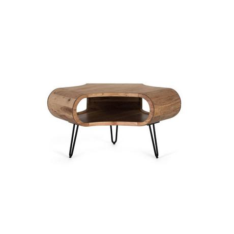 mutoni Table basse Nala acacia naturel 95x83  