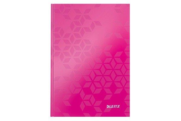 Leitz LEITZ Notizbuch WOW A5 46281023 kariert, 90g pink  