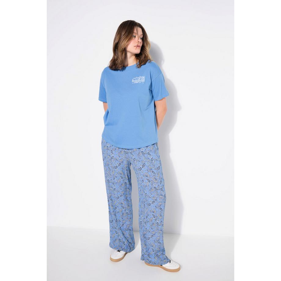 Studio Untold Schlupfhose Wide Legs Paisley Print  