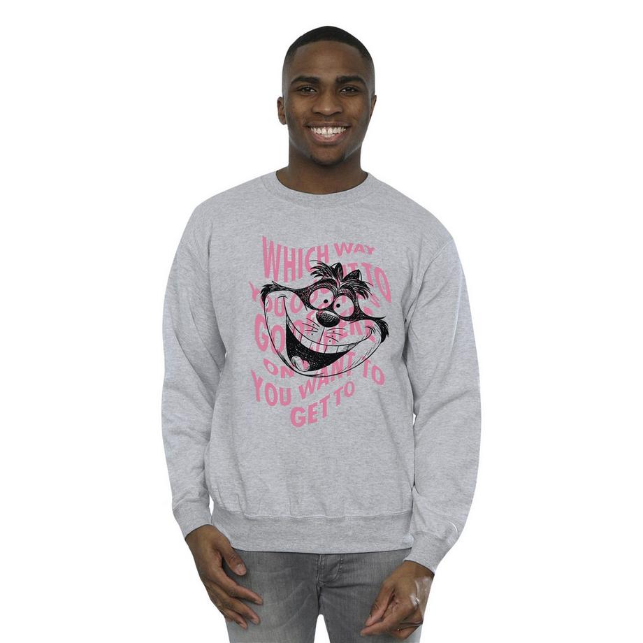 Disney Alice au Pays des Merveilles Sweatshirt Chat du Cheshire  
