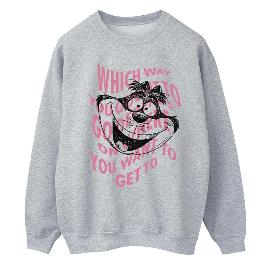 Disney Alice au Pays des Merveilles Sweatshirt Chat du Cheshire  