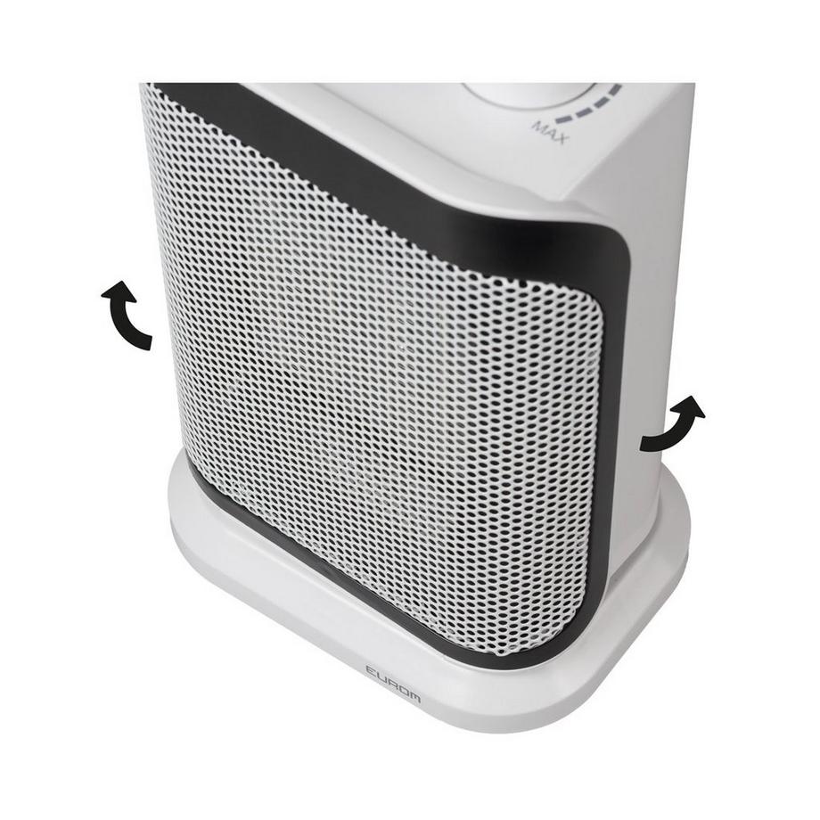 Eurom Eurom Sub-heat 1500 Interno Bianco 1500 W Riscaldatore ambiente elettrico con ventilatore  