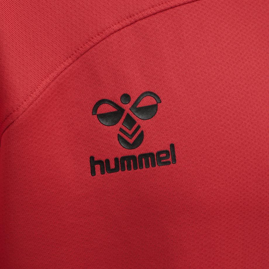 Hummel  giacca della tuta con mezza zip per bambini lead 