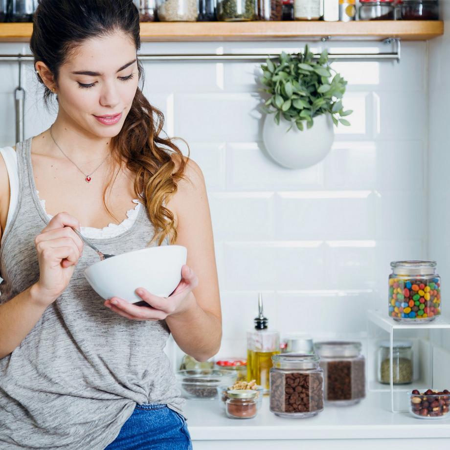 B2X set di 6 barattoli conservazione con coperchio  