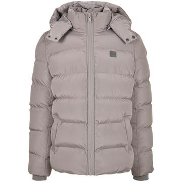 giacca con cappuccio puffer