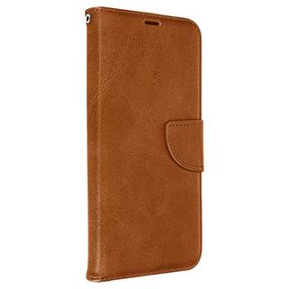 Avizar  Samsung A54 5G Wallet-Etui Hellbraun 