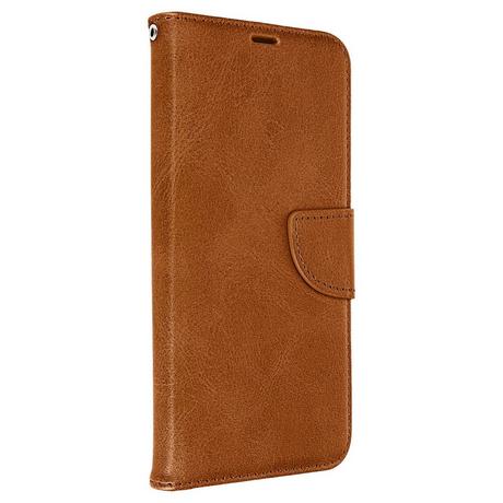 Avizar  Samsung A54 5G Wallet-Etui Hellbraun 