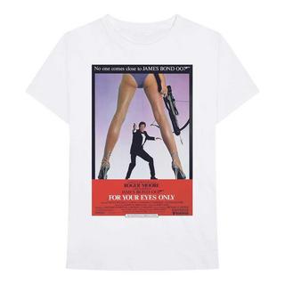 JAMES BOND  Tshirt FOR YOUR EYES 