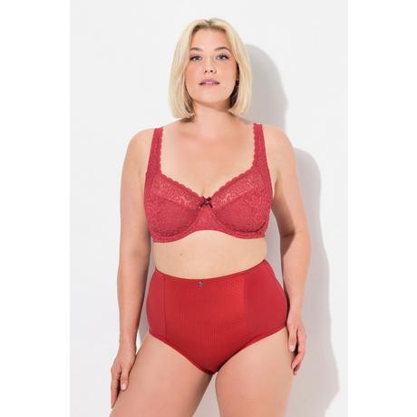 Ulla Popken Reggiseno con ferretto pizzo floreale pizzo intero coppa C-E  