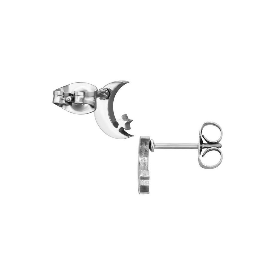 Maxte  Ohrstecker Mond   Stern 