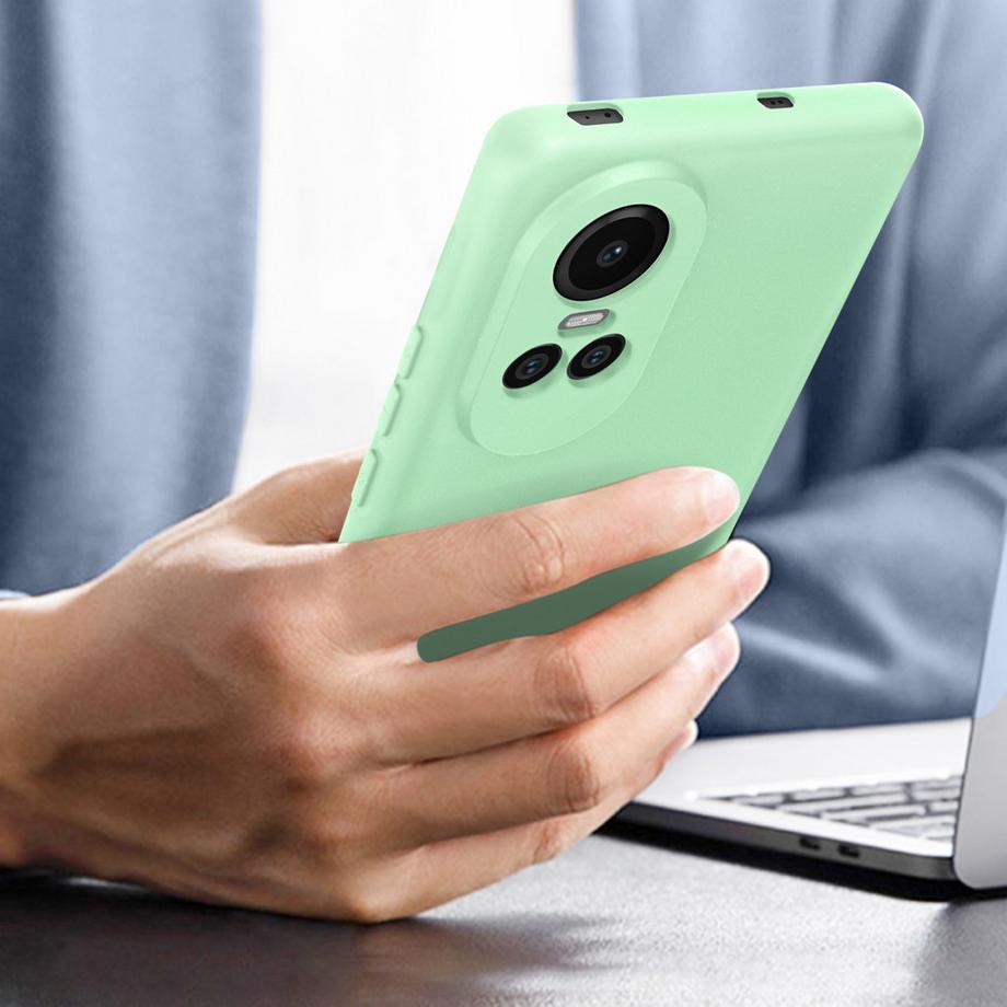 Avizar  Soft Hülle Oppo Reno 10 Pro Hellgrün 