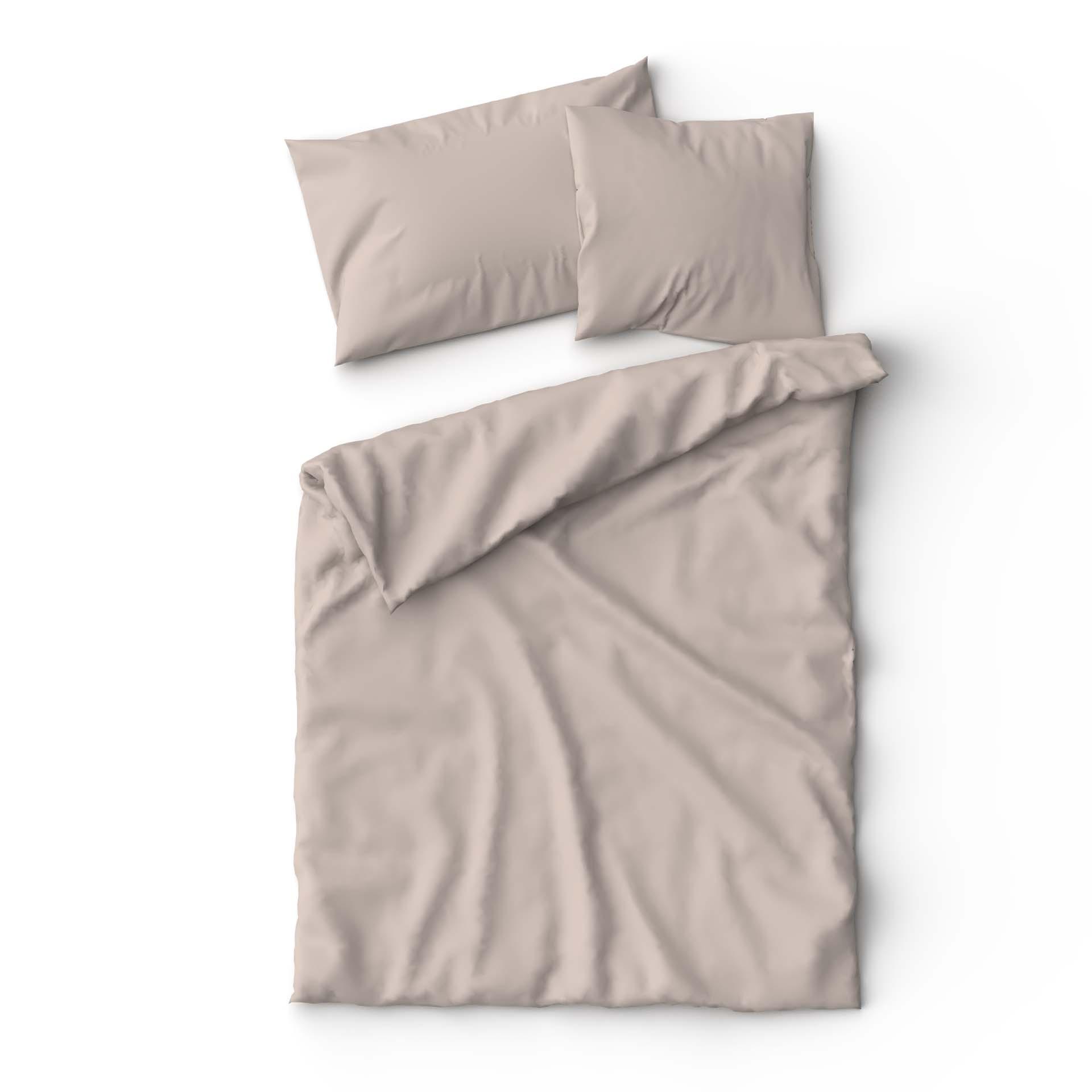 Lotus Bettwaren Bambus Uni Bettwäsche  