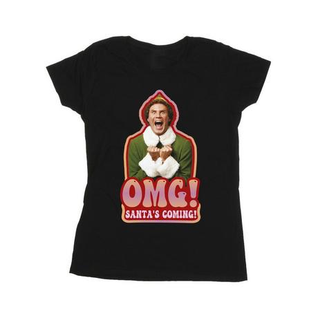 Elf Santa's Coming T-Shirt  